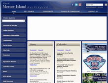 Tablet Screenshot of mercergov.org